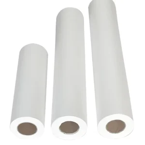 High Release 70gsm Crepe Sublimation Paper Roll Quick Drying and Coated