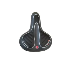 High Resilience Road Bicycle Saddle Ventilation Durable Waterproof Shell Spring Seat Clamp for Comfortable Riding
