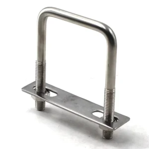 High Strength and Quality Square U Bolt CarbonSteel Tie Down U Bolt With Nuts Pipe Clamp U Bolt