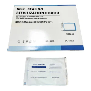High Temperature Autoclave Sterilization Pouch Eco friendly CE Certified Tear Resistant for Dental Lab Instruments