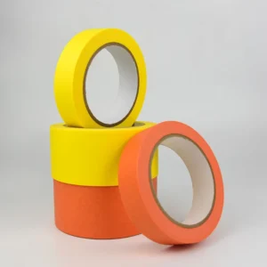 High Temperature Heat Resistant Body Shop Automotive Car Painters Adhesive Paper and Film Yellow Crepe Masking Tape for Painting