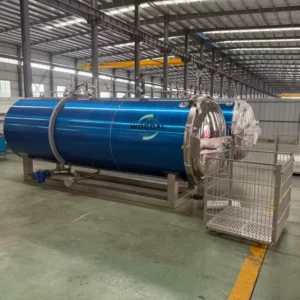 High Temperature Horizontal Retort Autoclave Sterilizer Canned Food Sterilization Equipment