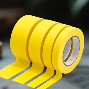 High Temperature Masking Paper Tape Automotive Painting Use Strong Adhesive No Residue Easy Tear for Clean Lines