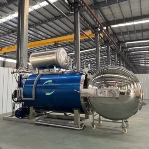 High Temperature Retort Sterilizer Autoclave Machine