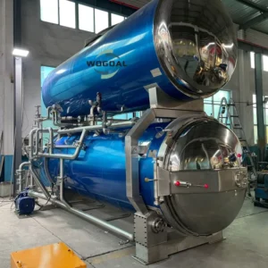 High Temperature Sterilization Machine Plastic Bottle Pouch Pet Food Mushroom Meat Corn Kernels Fish Cans Retort Autoclave