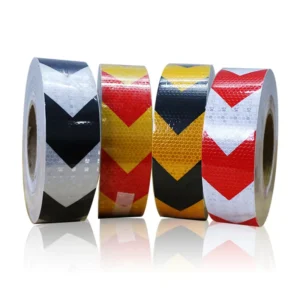 High Visibility Blue & White Reflective Adhesive Tape Conspicuity Trailer Tape