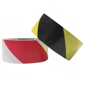 High Visibility Self Adhesive PVC Warning Tape Waterproof & Durable for Floor Marking