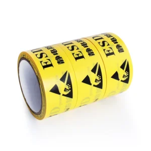 High Visibility Yellow BOPP Floor Marking Tape for ESD Protection Warning Caution Tape Bopp Warning Tape