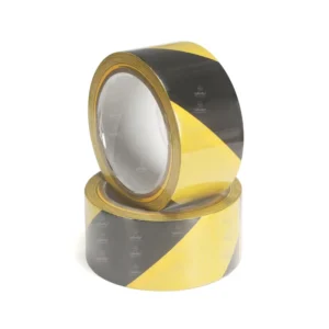 High Visibility Yellow & Black PVC Floor Marking Tape Pressure Sensitive Warning Tape Strong Adhesive Thick PVC Tape