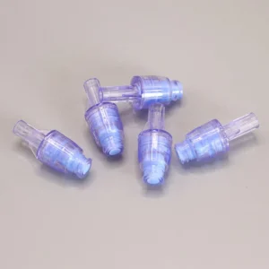 High Voltage Compatible Needle Free Y Connector Medical Infusion Adapter Injection Molding Components