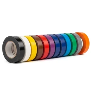 High Voltage PVC Electrical Insulation Tape Colored Flame Retardant Waterproof Electric Wire Vinyl Insulating Heat-Resistant