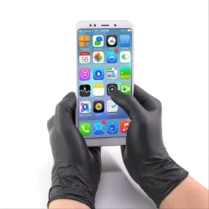 High quality Anti bacteria Nitrile Gloves for Examination Cooking Repair Latex Free Powder Free Touch Screen