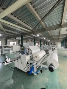 High speed Fully Automatic Creping Paper Bandage Rolling Machine