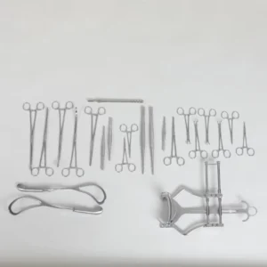 Hochey Professional Tonsil Surgical Instruments Set Medical Stainless Steel ENT Surgery Kit