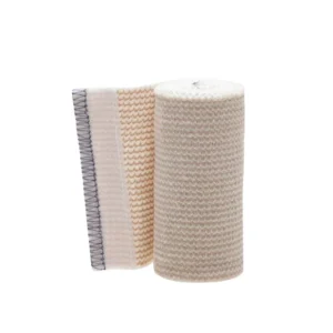 Honeycomb Stripe Elastic Bandages With Hook Latex Sport Compression Colorful Bandage