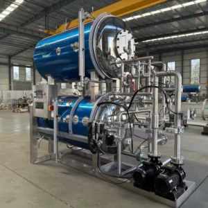 Horizontal Retort Autoclave Steam Sterilizer Automatic Electric Sterilizer for Vacuum Package Canning Food and Meat