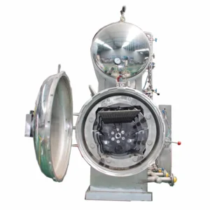 Horizontal Rotary Retort Autoclave Sterilizer for Industrial Canning for Meat Canned Food