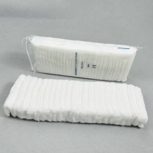Hospital 25G 500G High Absorbency Zigzag Cotton Pleat Dressing Medical Grade CE ISO13485 Certified Class II Disposable White EO