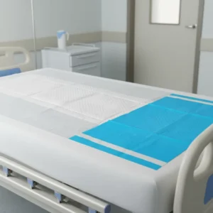 Hospital Care Disposable PP Bed Cover and Pee Pad Underpad 240x110cm Class I Model for Better Comfort