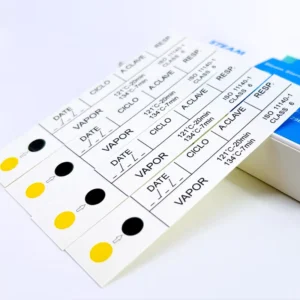 Hospital Disposable Class 6 Autoclave Steam Chemical Indicator Strips for Sterilization Test