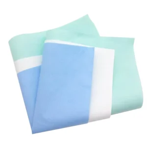 Hospital Disposable Medical Wrap Crepe Paper Autoclave Surgical Wrapping 60g 90x90cm