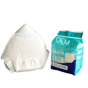 Hospital Disposable Under Pad Nursing Natural Diapers Panties Adult Men Wearing Diapers