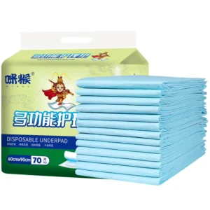 Hospital Disposable Underpad Breathable Non Woven Fabric Leak Guard Dry Surface Absorption Baby Changing Pads for Bed
