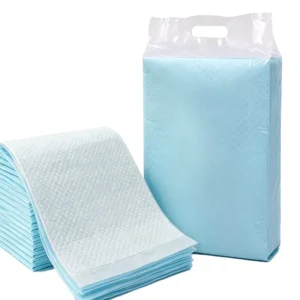 Hospital Grade Disposable Surgical Under Pad with Super Absorbent Core Leakproof Backing Soft Breathable Top Layer Patient Care