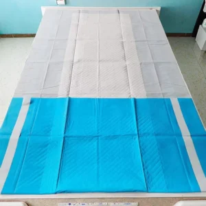 Hospital Grade Sterile Disposable Surgical Pads Breathable Non Woven Disposable Bed Sheets Bedspread