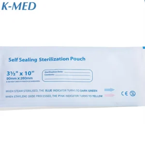 Hospital Medical Sterile Pouch Disposable Self Sealing Sterilization Pouch 90*260mm