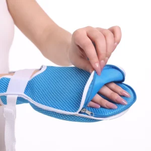 Hospital Nursing Restraint Gloves for Bedridden Patients Wrist Straps Breathable Mesh Wrist Fixation Gloves