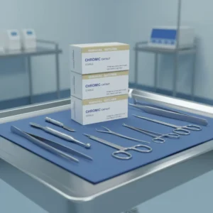 Hospital Surgical Absorbable PGA VICRY Polyglactin 910 Braided Suture Needle for Dog