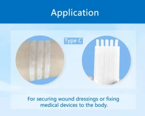 Hospital Surgical Sterile Wound Closure Strips Steri Strip Tape Skin Closure Strip