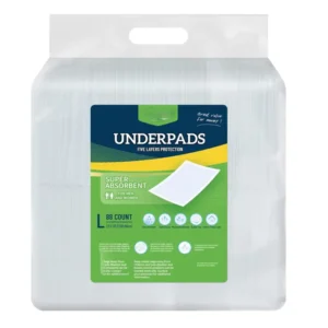 Hospital Underpads High Absorbency Adult Incontinence Super Absorbent Disposable Bed Pads for Adults