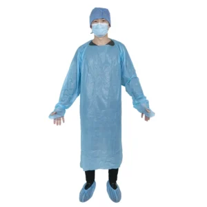 Hospital Uniform LDPE CPE Disposal Isolation Apron Isolation Gown