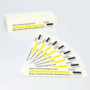 Hot Selling Steam Sterilization Chemical Medical Consumables Class 4 Indicator Card