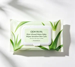 Household Grade OEM China Manufacturer Unscented Alcohol Free Antibacterial Disinfection Gentle Soft Spunlace Wipes