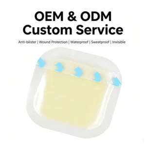 Hydrocolloid Dressing Pressed Edge Foot Heel Self Adhesive Blister Patch Gel Transparent Invisible Anti Chafing Pad Thickened FM