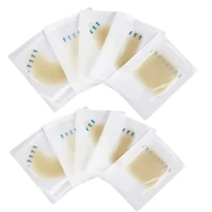 Hydrocolloid Heel Blister Patches for Foot Protection Waterproof Heel Patches for Blisters Prevention and Healing