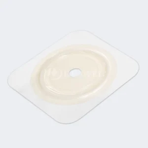 Hydrocolloid Ostomy Skin Barriers Base Plate Flange for Two Pieces Ostomy Stoma Pouch Bags