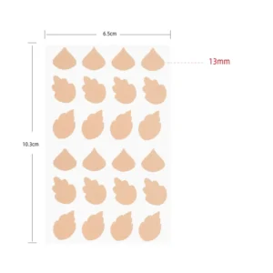 Hydrocolloid Pimple Patches for Face Salicylic Acid & Tea Tree Acne Stickers Transparent Wound Dressings for Healing Zits