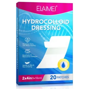 Hydrocolloid Wound Dressings Transparent Waterproof Self Adhesive Dressing Breathable Non Irritating for Wound Care