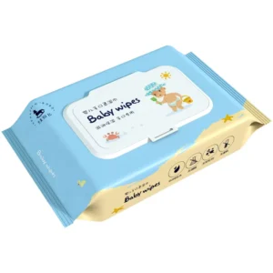 Hyges Baby Eco Friendly Antibacterial Extra Soft Cleansing Wet Wipes Soft Spunlace Nonwoven Alcohol Free for Daily Skin Care