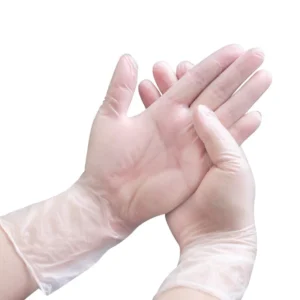 Hygiene Catering PVC Gloves Thin S XL China Factory for Food Disposable Powder Free Clear Vinyl Medical Use