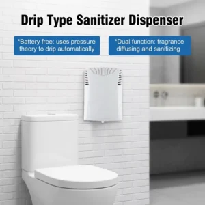 Hygiene Drip Type Sanitizer Dispenser Commercial Grade Office and Shopping Mall Used Battery Free and Refill Capacity 1000ml
