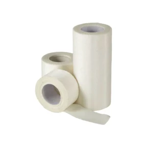 Hypoallergenic Adhesive Wound Care Dressing Medical Supply White Silk Athletic Tape Latex Free for Sports Injury CE Certified