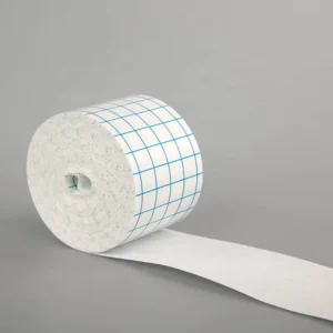 Hypoallergenic Elastic Stretch Breathable Wound Dressing Fixation Spunlace Non Woven Acrylic Adhesive Single Coated Surgical