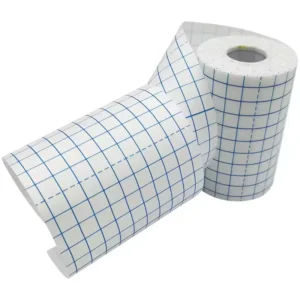 Hypoallergenic Elastic Stretch Breathable Wound Dressing Fixation Spunlace Non Woven Single Coated Surgical
