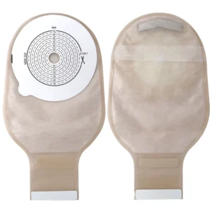 Hypoallergenic Medical Grade Odor Barrier Skin Barrier Colostomy Bag One piece New Image Ostomy Bag Clamp Closure