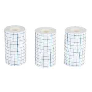 Hypoallergenic Spunlace Non Woven Medical Tape Elastic Stretch Breathable Wound Dressing Fixation Single Coated Surgical Bandage